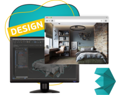 3ds Max. Создай свою комнату - Школа программирования для детей, компьютерные курсы для школьников, начинающих и подростков - KIBERone г. Бишкек