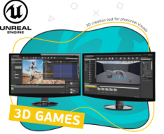 Unreal Engine 4. Игровой движок - Школа программирования для детей, компьютерные курсы для школьников, начинающих и подростков - KIBERone г. Бишкек