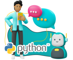 Умный чат-бот на Python - Школа программирования для детей, компьютерные курсы для школьников, начинающих и подростков - KIBERone г. Бишкек